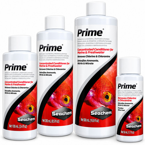 Seachem prime dechlorinator - prime,