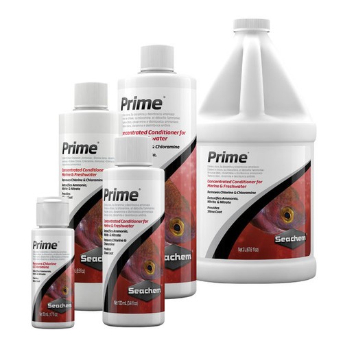 Seachem prime 50ml 100ml 250ml - prime,