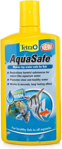 Tetra aquasafe 500ml tap water - aquasafe,