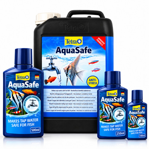 Tetra aquasafe 100ml 250ml - aquasafe,