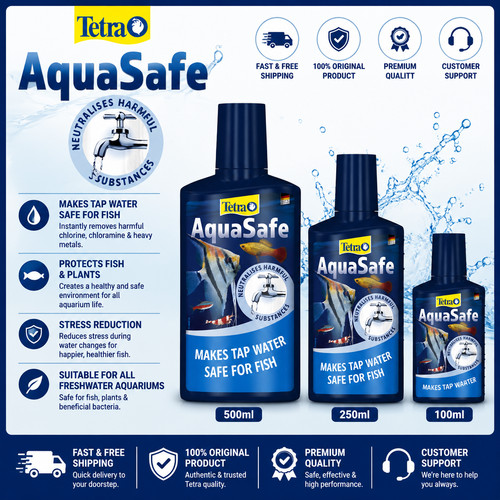 Tetra aquasafe water - aquasafe,